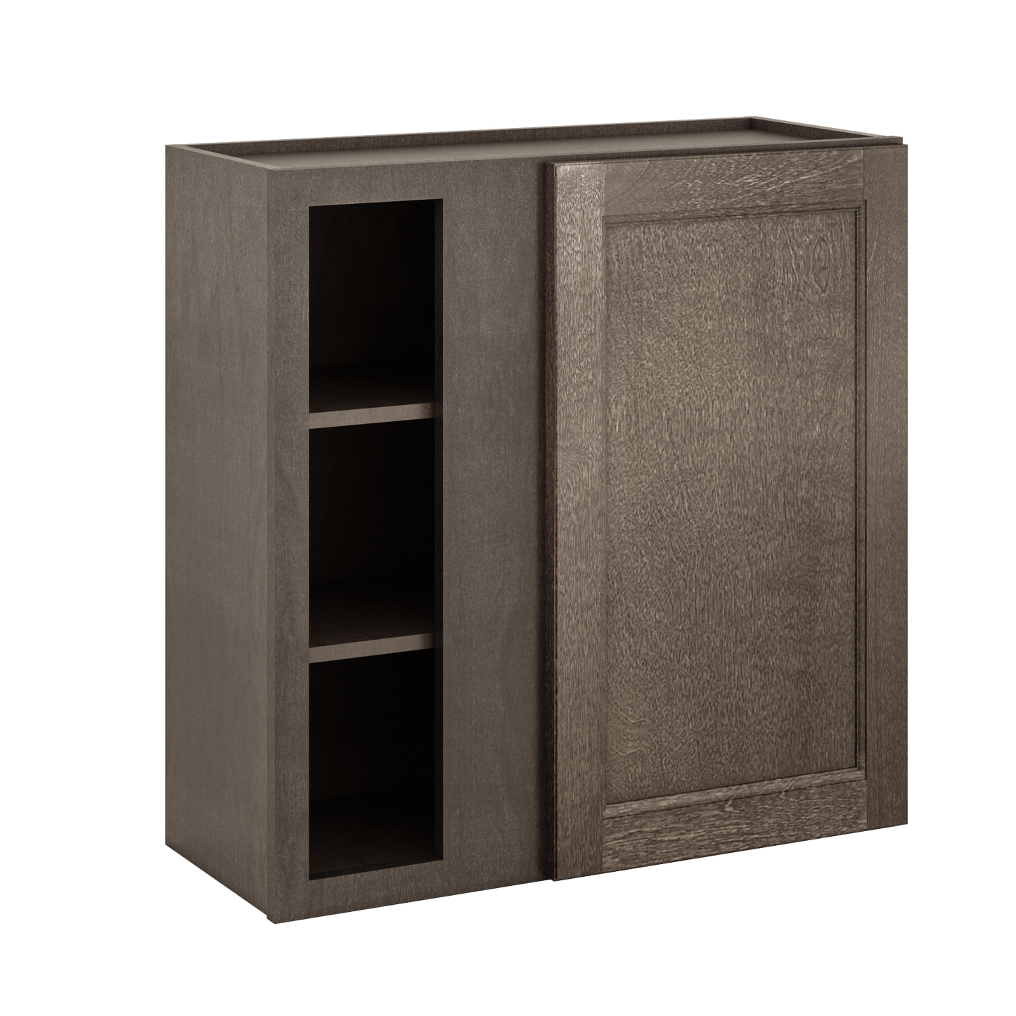 Square Corner Wall Blind Reversible Kitchen Cabinet SC3030 Milan Slate 30 in. width 30 in. height 12 in. depth