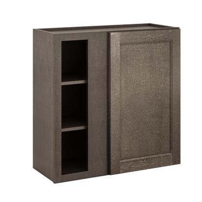 Square Corner Wall Blind Reversible Kitchen Cabinet SC3030 Milan Slate 30 in. width 30 in. height 12 in. depth