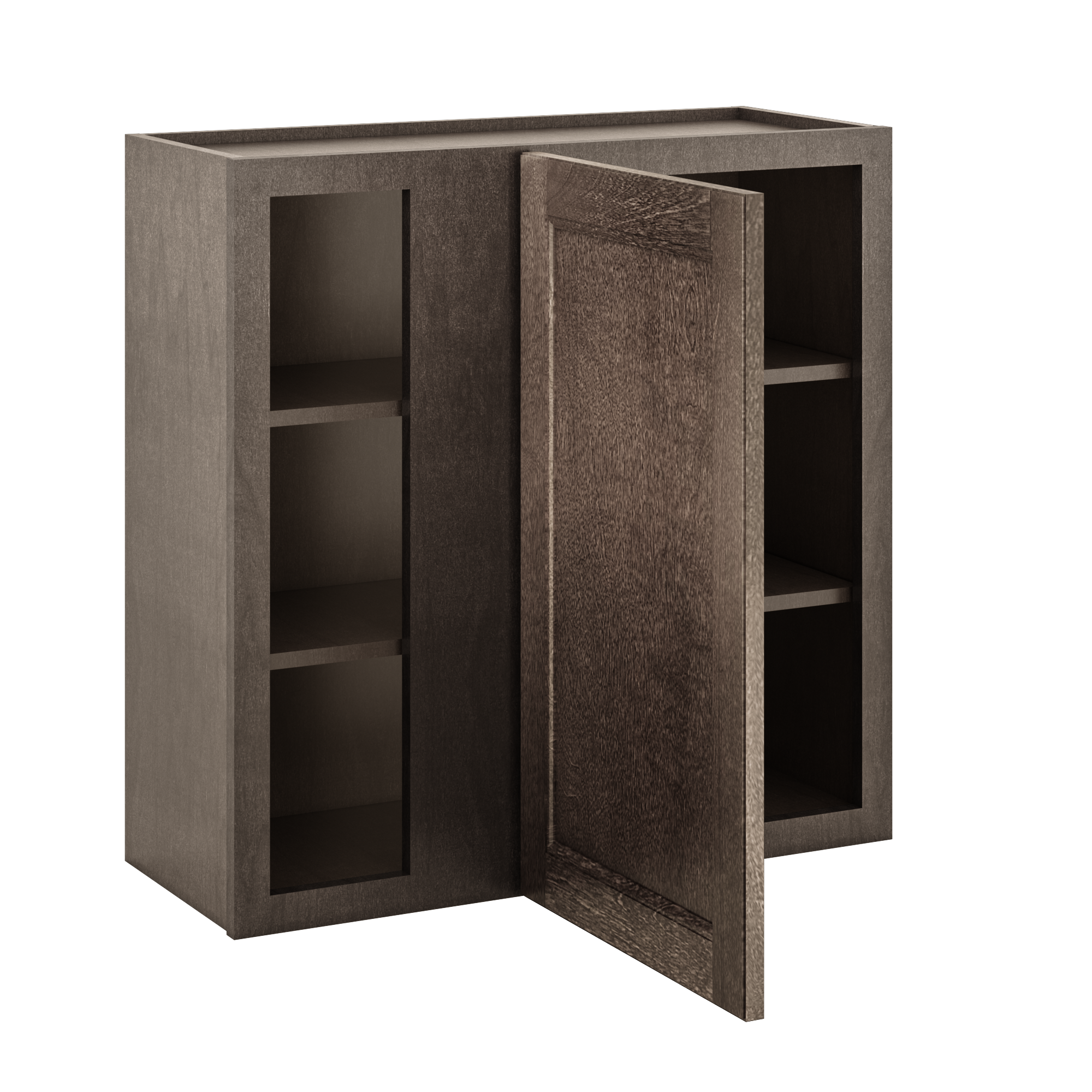 Square Corner Wall Blind Reversible Kitchen Cabinet SC3030 Milan Slate 30 in. width 30 in. height 12 in. depth