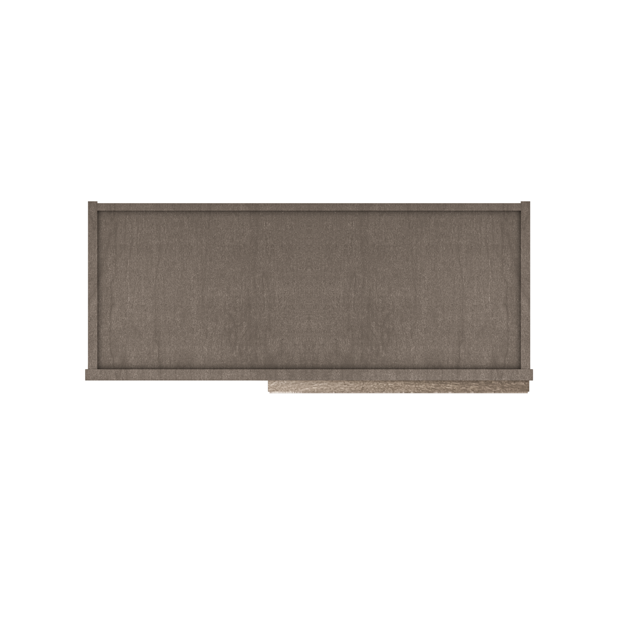 Square Corner Wall Blind Reversible Kitchen Cabinet SC3030 Milan Slate 30 in. width 30 in. height 12 in. depth