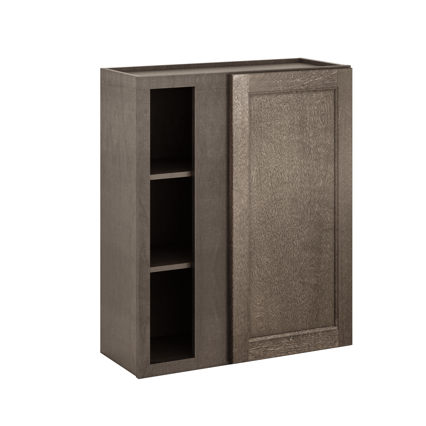 Square Corner Wall Blind Reversible Kitchen Cabinet SC3036 Milan Slate 30 in. width 36 in. height 12 in. depth