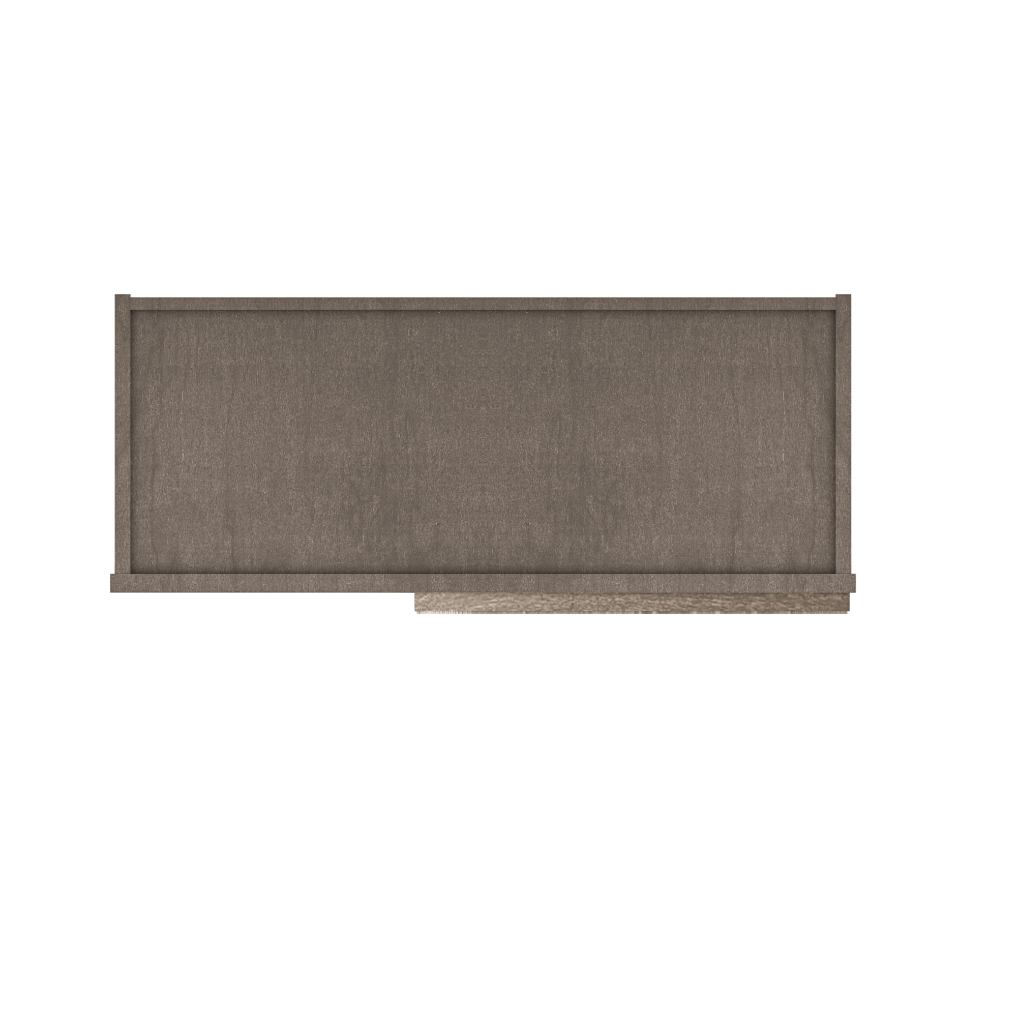 Square Corner Wall Blind Reversible Kitchen Cabinet SC3036 Milan Slate 30 in. width 36 in. height 12 in. depth