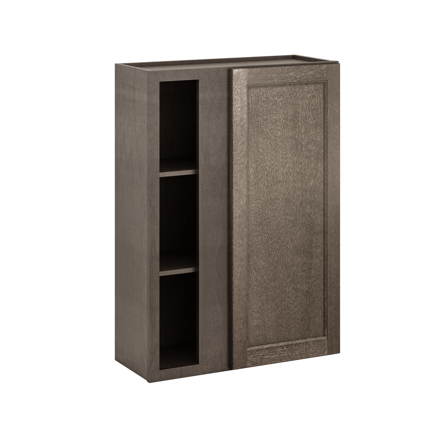 Square Corner Wall Blind Reversible Kitchen Cabinet SC3042 Milan Slate30 in. width 42 in. height 12 in. depth