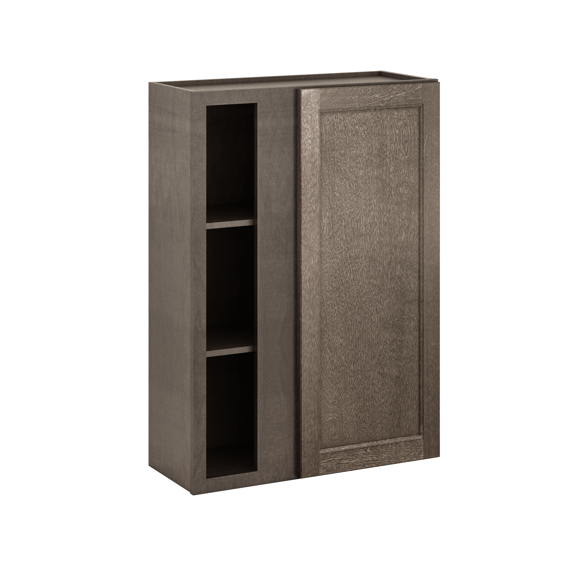 Square Corner Wall Blind Reversible Kitchen Cabinet SC3042 Milan Slate30 in. width 42 in. height 12 in. depth