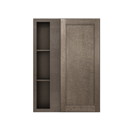 Square Corner Wall Blind Reversible Kitchen Cabinet SC3042 Milan Slate30 in. width 42 in. height 12 in. depth