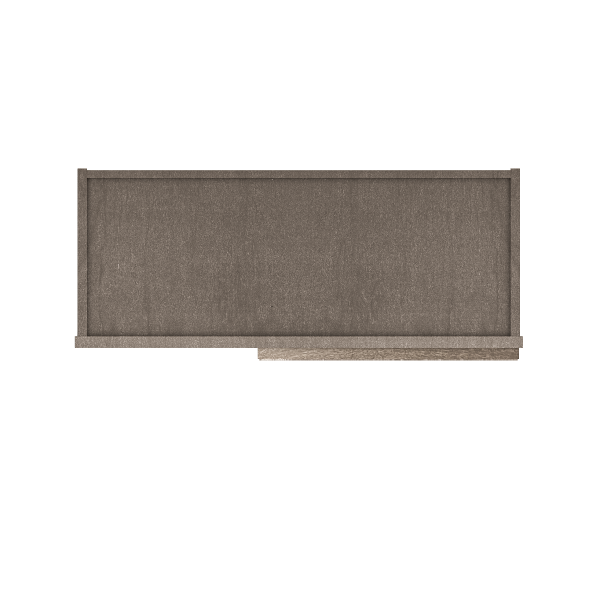 Square Corner Wall Blind Reversible Kitchen Cabinet SC3042 Milan Slate30 in. width 42 in. height 12 in. depth