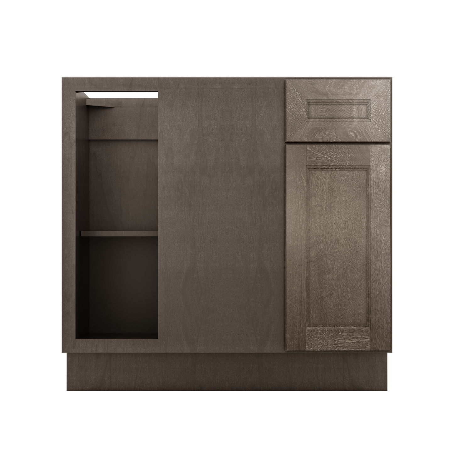 Blind Corner Base Kitchen Cabinet SCB36 Milan Slate 36 in. width 34.5 in. height 24 in. depth