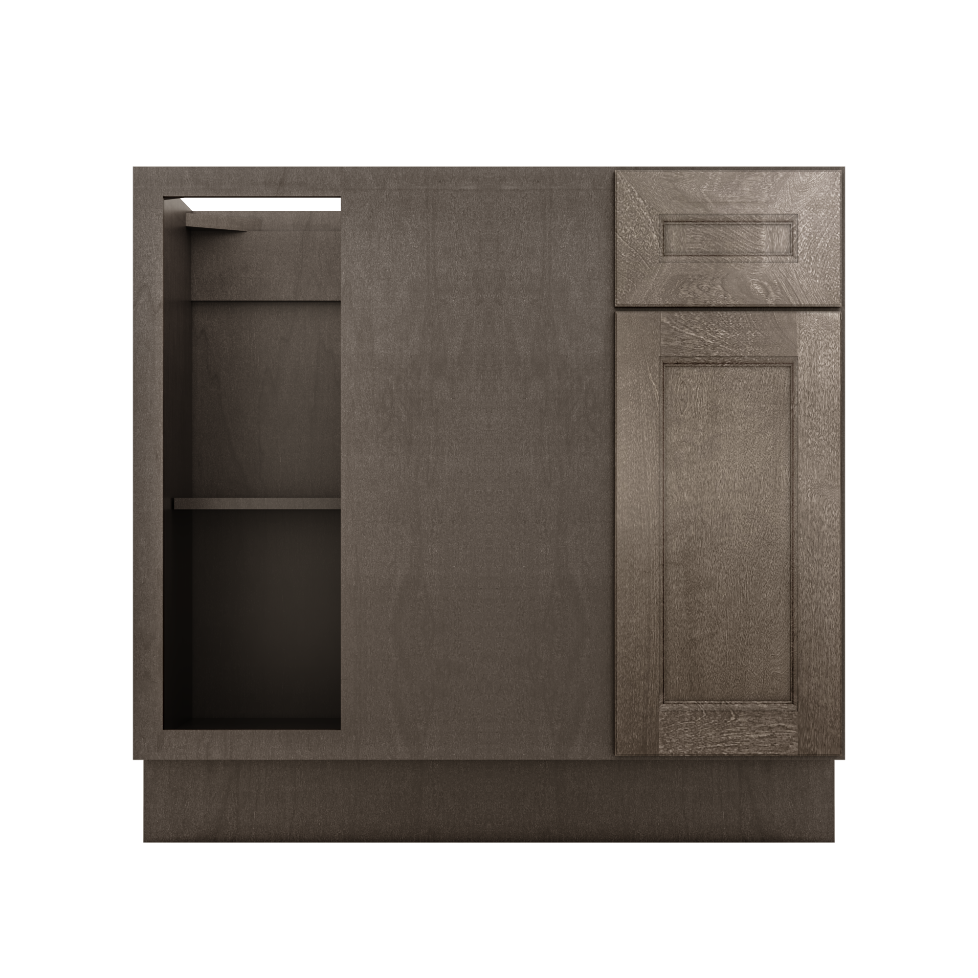 Blind Corner Base Kitchen Cabinet SCB36 Milan Slate 36 in. width 34.5 in. height 24 in. depth