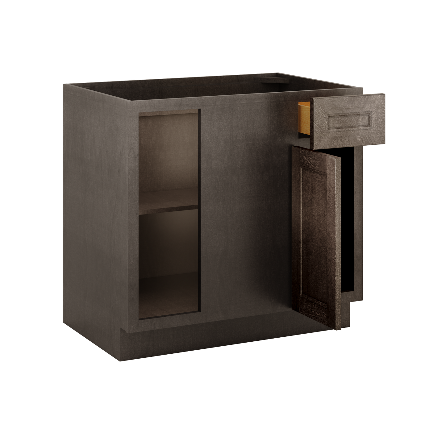 Blind Corner Base Kitchen Cabinet SCB36 Milan Slate 36 in. width 34.5 in. height 24 in. depth