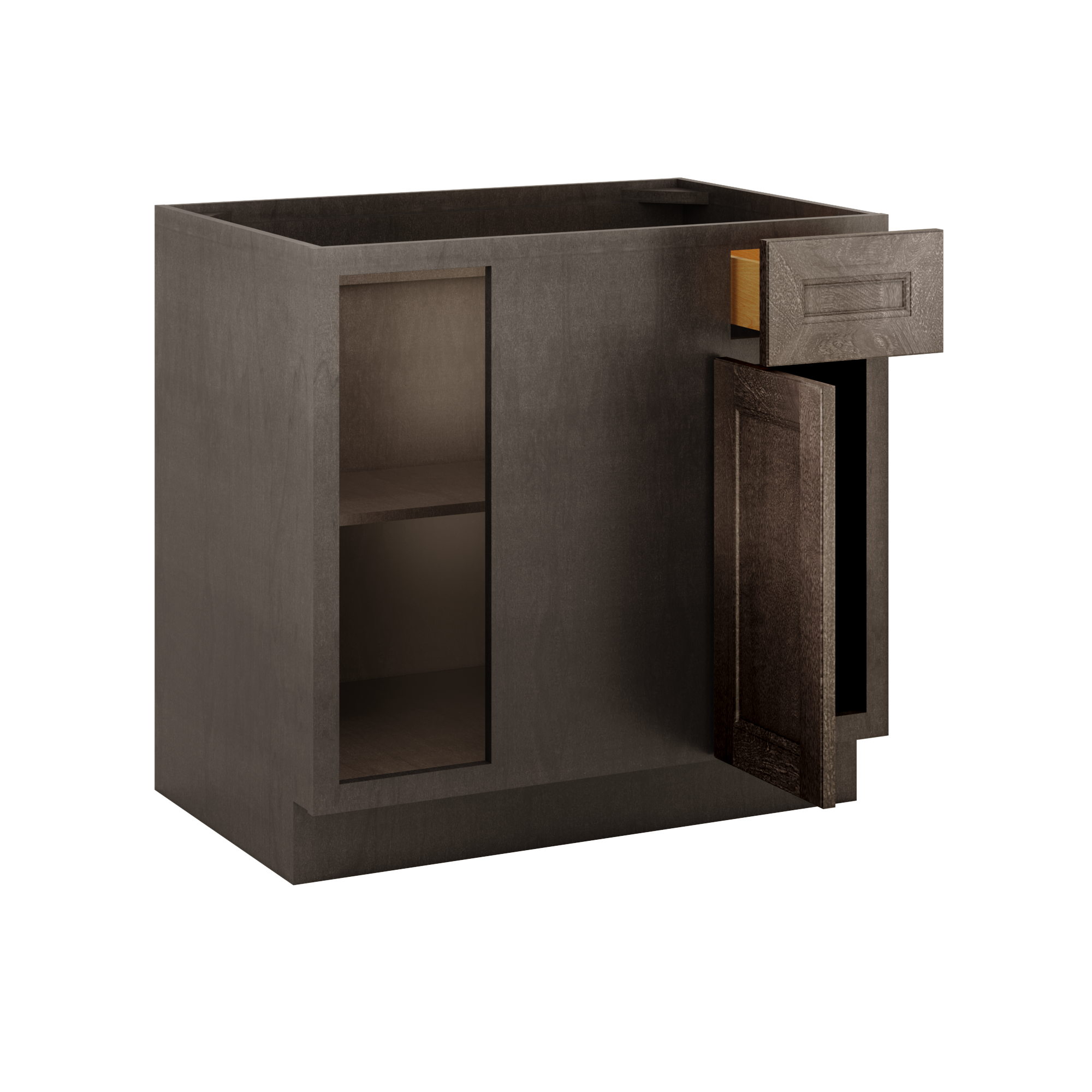 Blind Corner Base Kitchen Cabinet SCB36 Milan Slate 36 in. width 34.5 in. height 24 in. depth