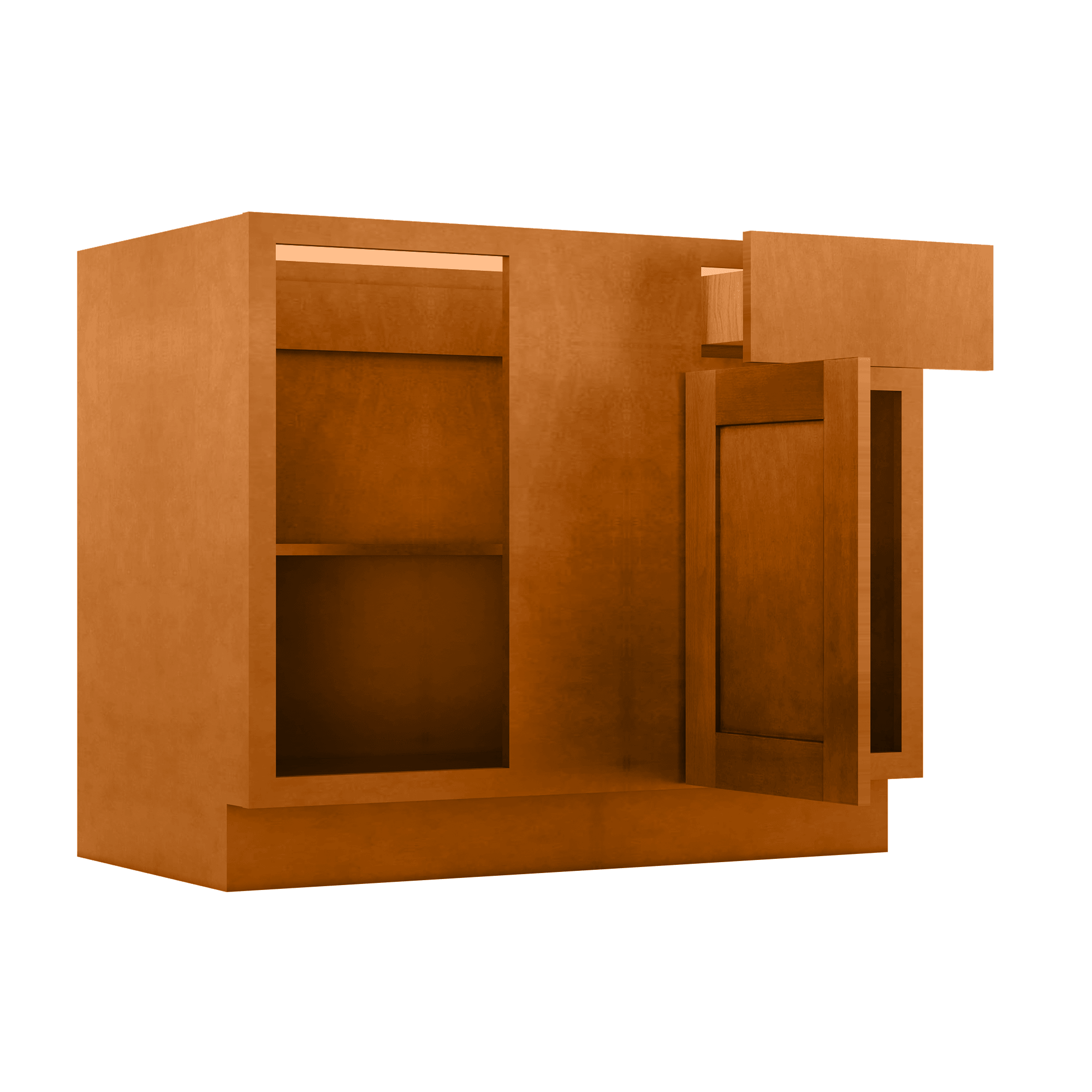 Blind Corner Base Kitchen Cabinet SCB42 Newport LessCare 42 in. width 34.5 in. height 24 in. depth