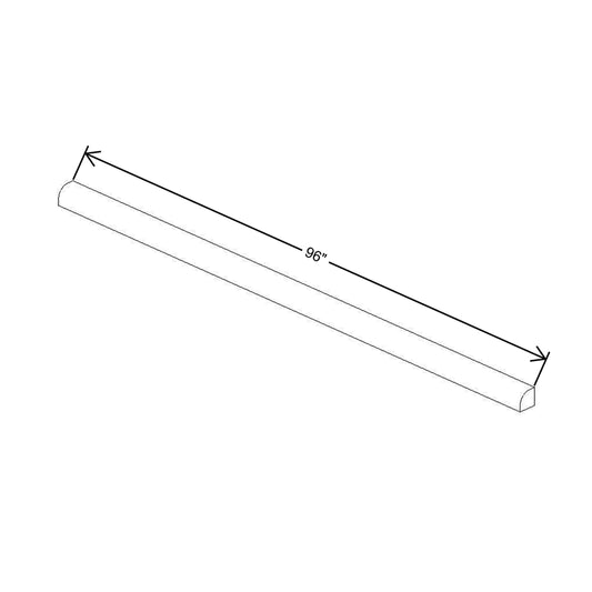 CNC Classic Milano Autumn 96"W X 3/4" H Shoe Molding