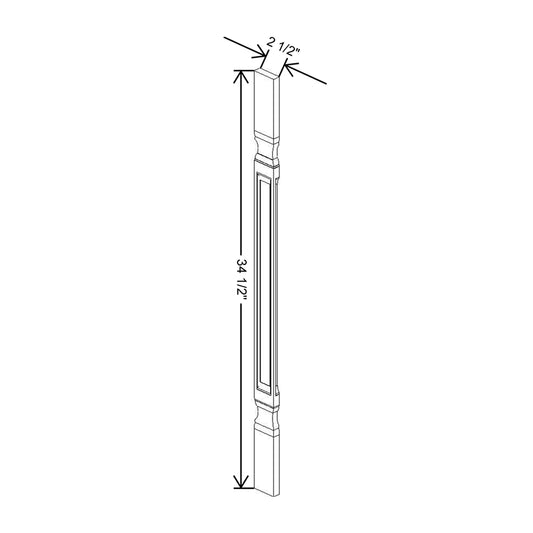 CNC Concord Elegant Ocean 42" H Spindle Square