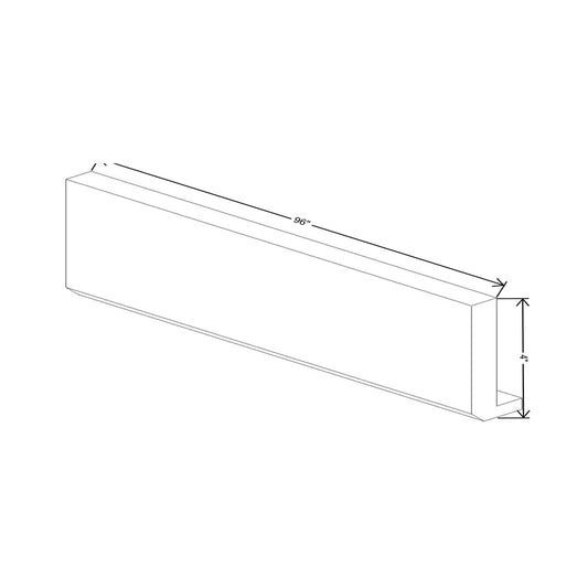 Wolf Classic Dartmouth 5-piece Pewter Paint Piece Crown Starter 96"W