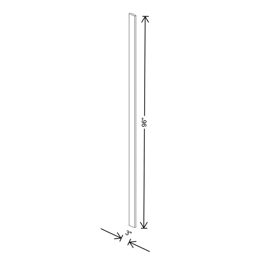 Fabuwood Illume Catalina Bianco Gloss 2 Tall Filler