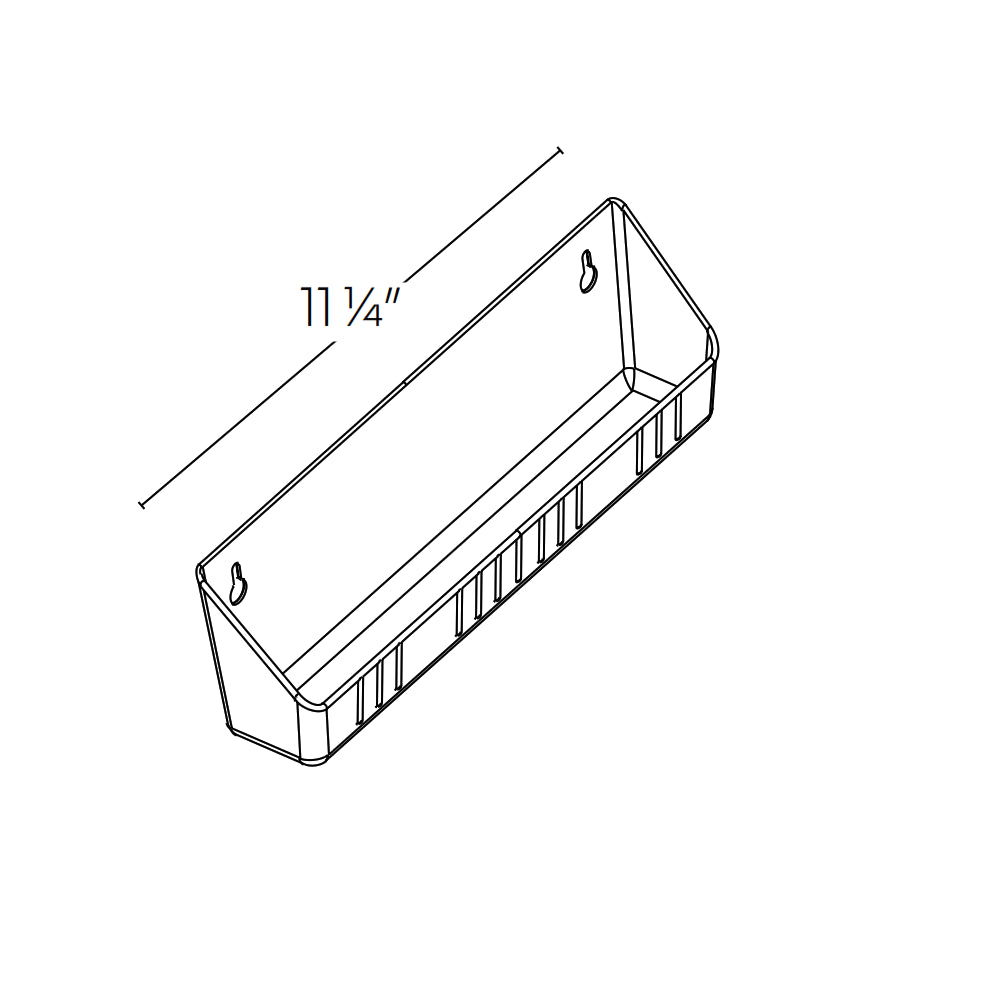 CNC Concord Fashion White Tilt out Tray