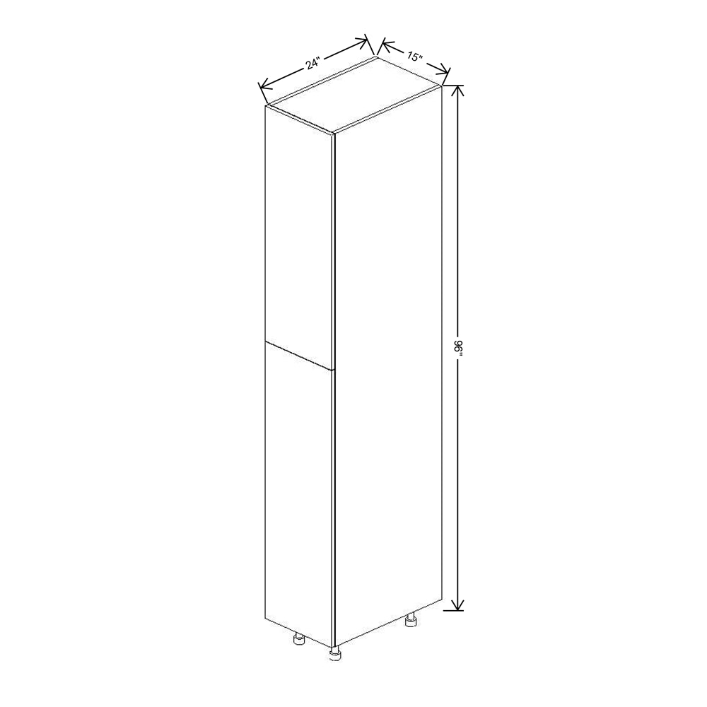 Fabuwood Illume Tuscany Olmo 3  96"H Single Door Pantry