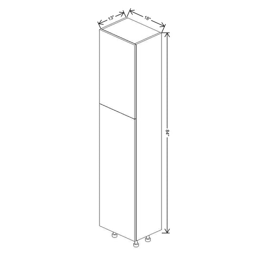 Fabuwood Illume Tuscany Olmo 3  84"H Single Door Pantry