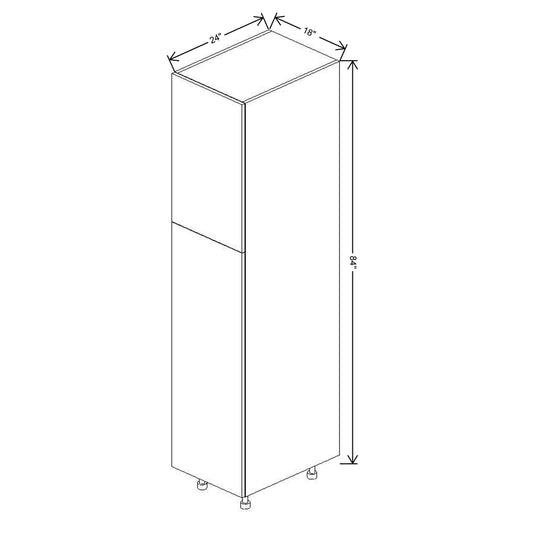 Fabuwood Illume Tuscany Olmo 3  84"H Single Door Pantry