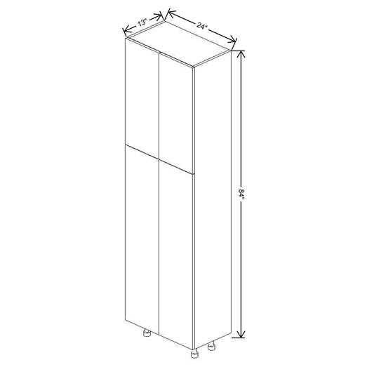 Fabuwood Illume Tuscany Muratti 4 84"H Double Door Pantry