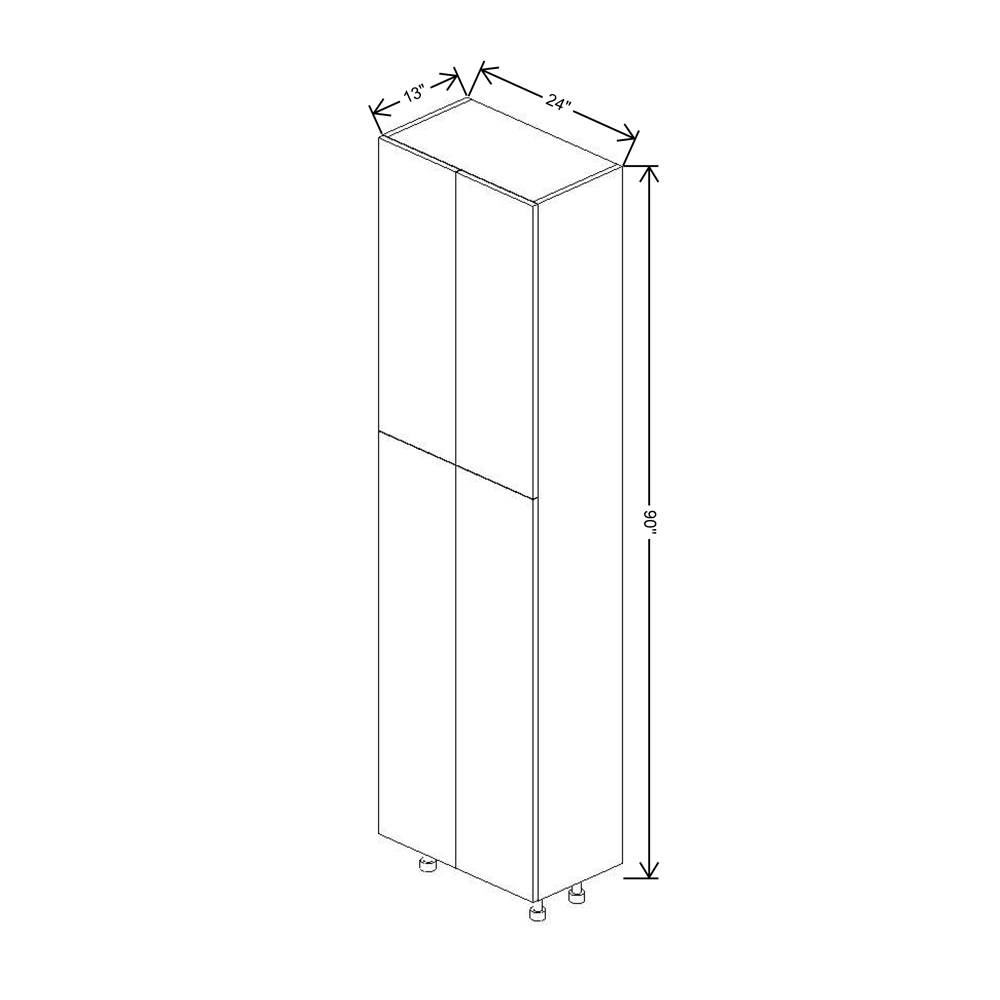 Fabuwood Illume Catalina Nocce 3 36" High Wall