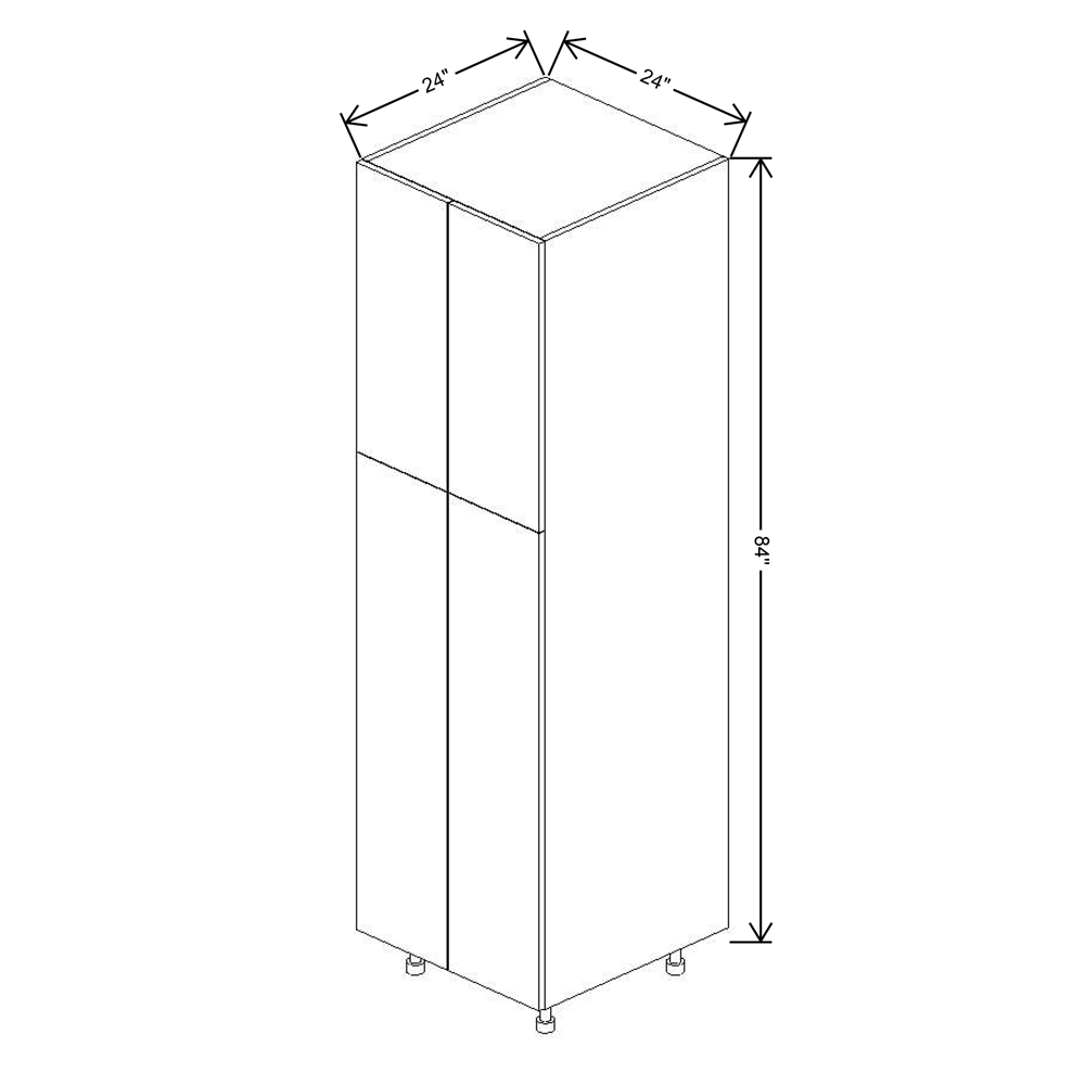 Fabuwood Illume Catalina Nocce 3 18" High Wall