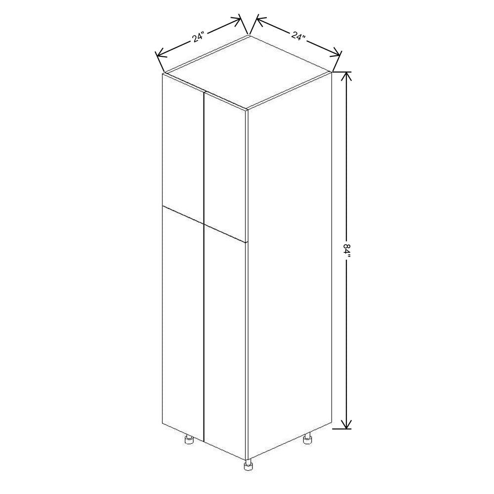 Fabuwood Illume Catalina Muratti 4 18" High Wall