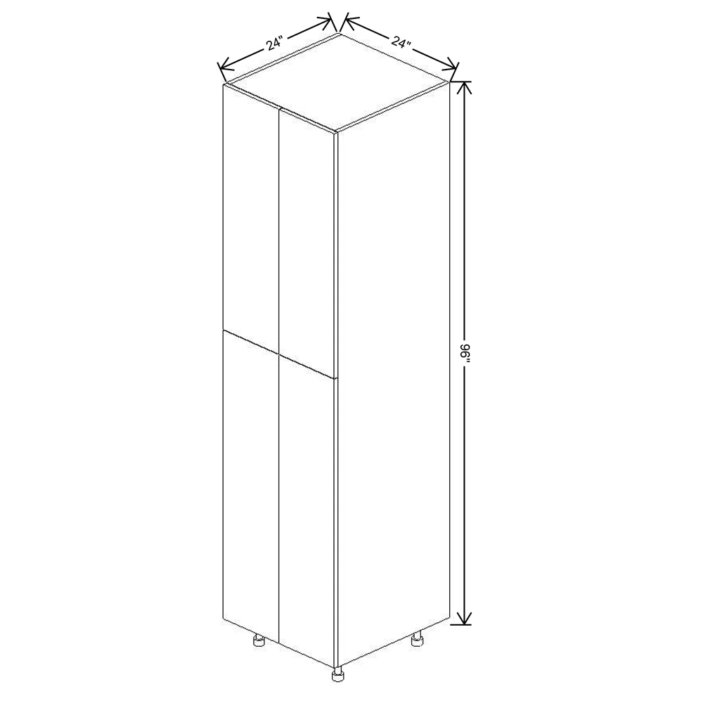 Fabuwood Illume Tuscany Muratti 4 96"H Double Door Pantry