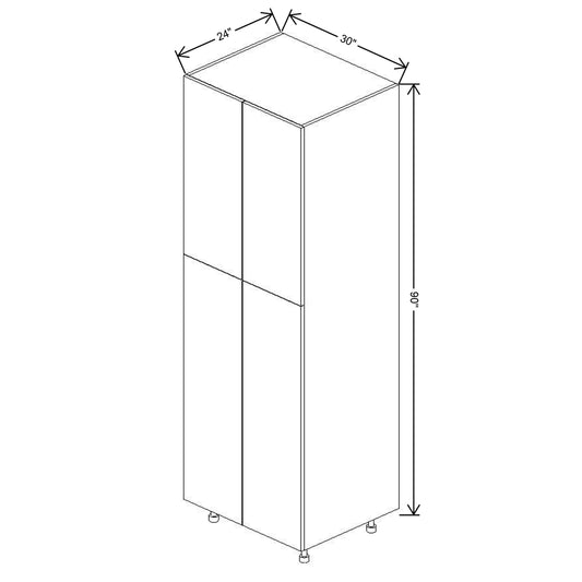 Fabuwood Illume Catalina Muratti 4 36" High Wall