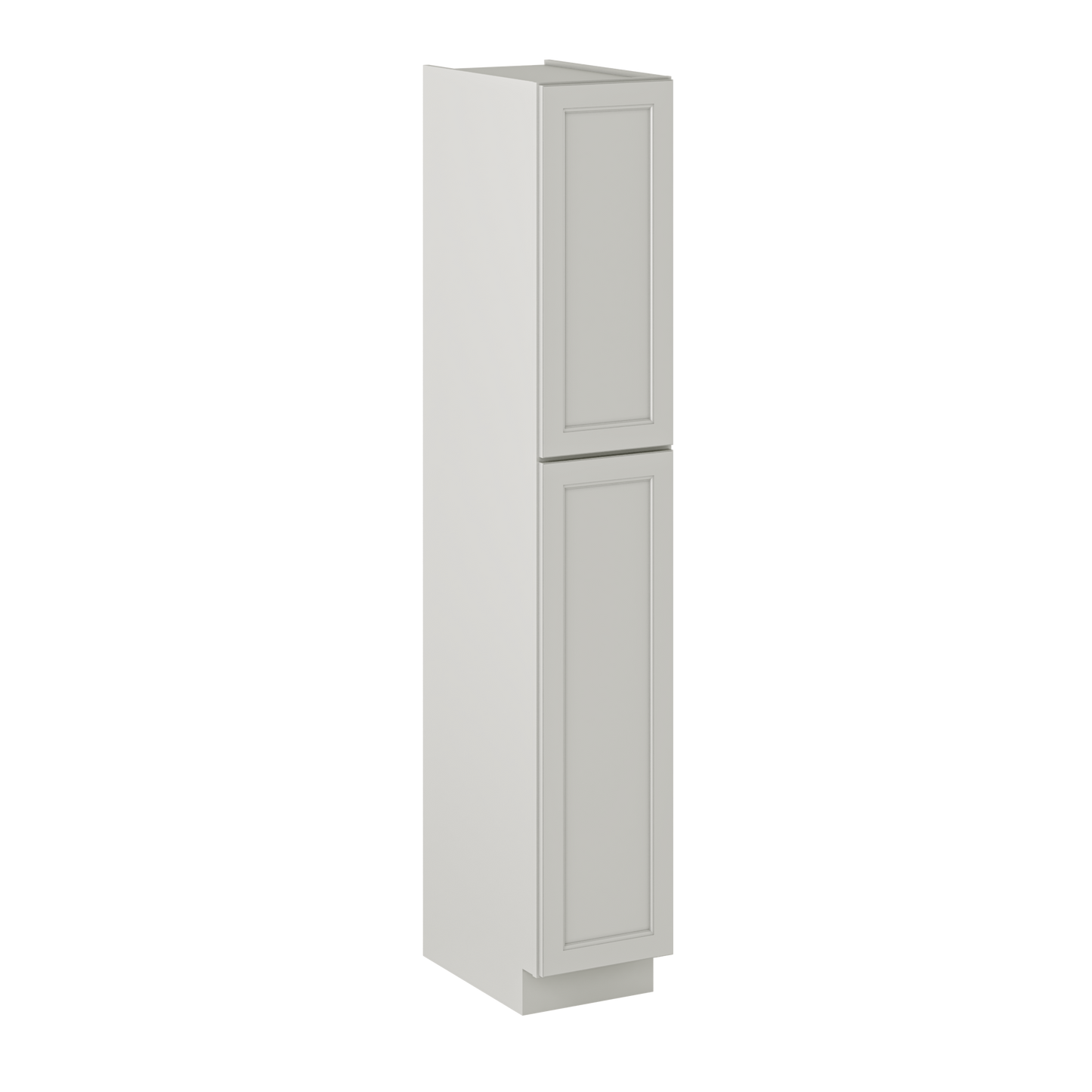 Utility Kitchen Cabinet U1590 Milan Pearl 15 in. width 90 in. height 24 in. depth