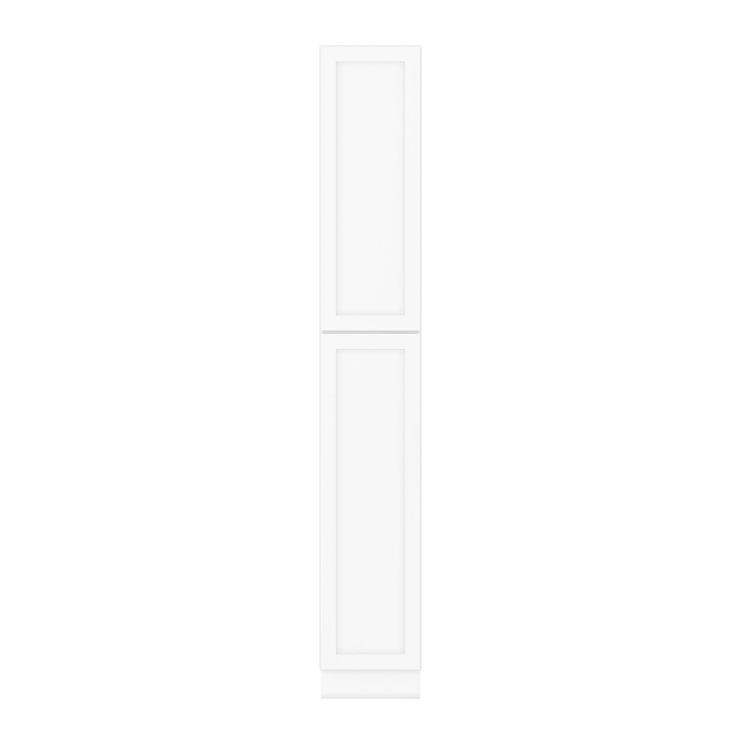 Utility Kitchen Cabinet U1596 Alpina White LessCare 15 in. width 96 in. height 24 in. depth