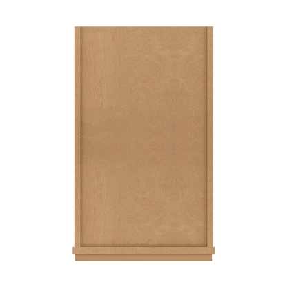 Utility Kitchen Cabinet U1596 Shaker Toffee LessCare 15 in. width 96 in. height 24 in. depth