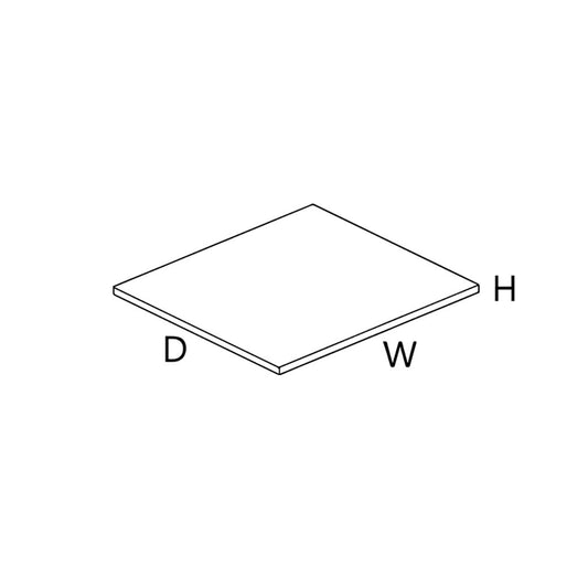 Wolf Classic York White Paint Shelf Kit - Ships loose (4 Shelves & clips)