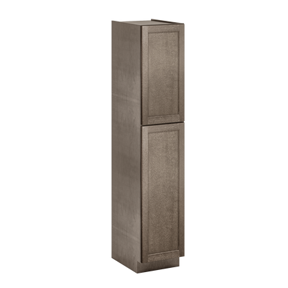 Utility Kitchen Cabinet U1890 Milan Slate 18 in. width 90 in. height 24 in. depth