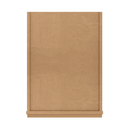 Utility Kitchen Cabinet U1890 Shaker Toffee LessCare 18 in. width 90 in. height 24 in. depth