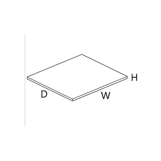 Wolf Classic Hanover White Paint Shelf - Shipped loose (1 Shelf no Clips)