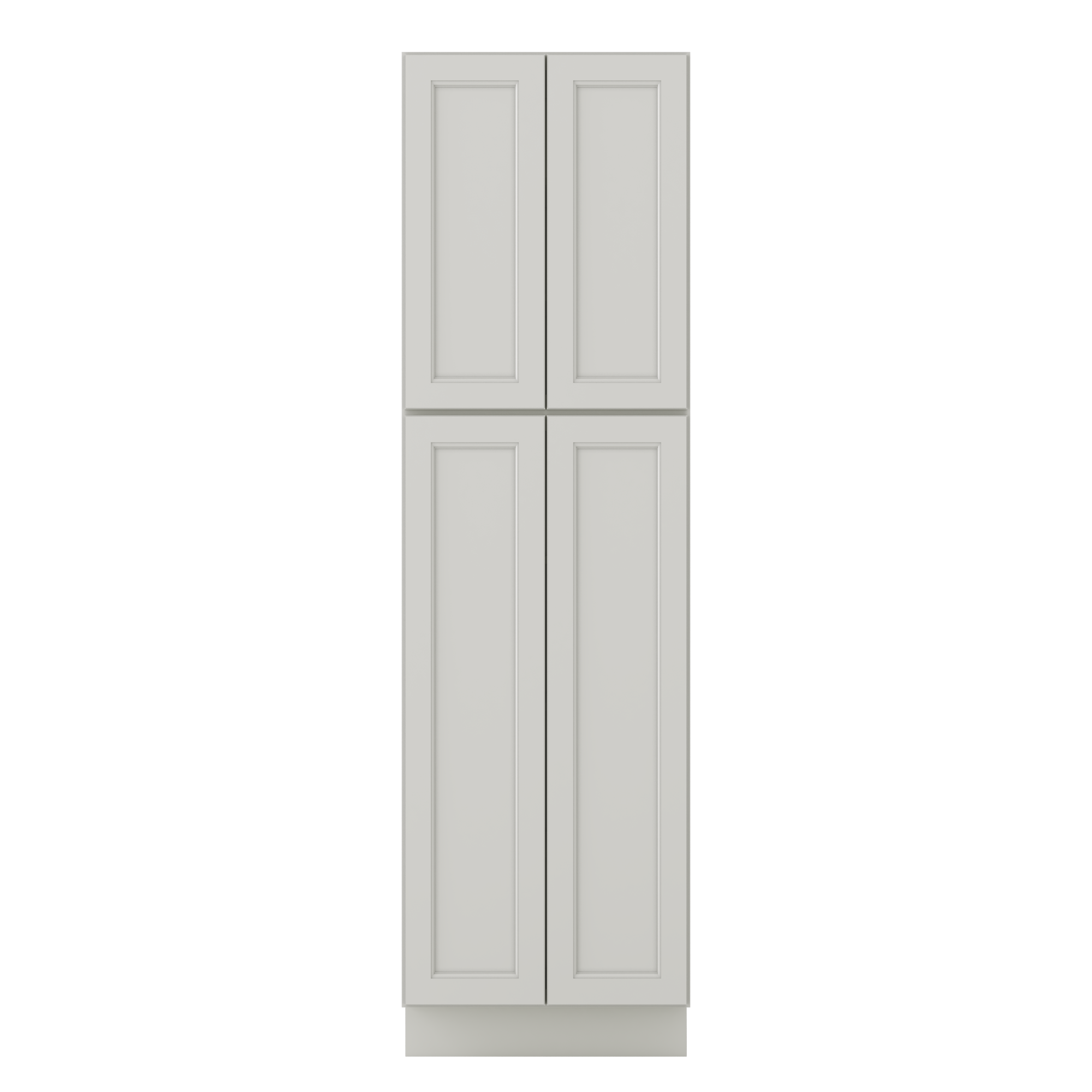 Utility Kitchen Cabinet U2484 Milan Pearl 24 in. width 84 in. height 24 in. depth