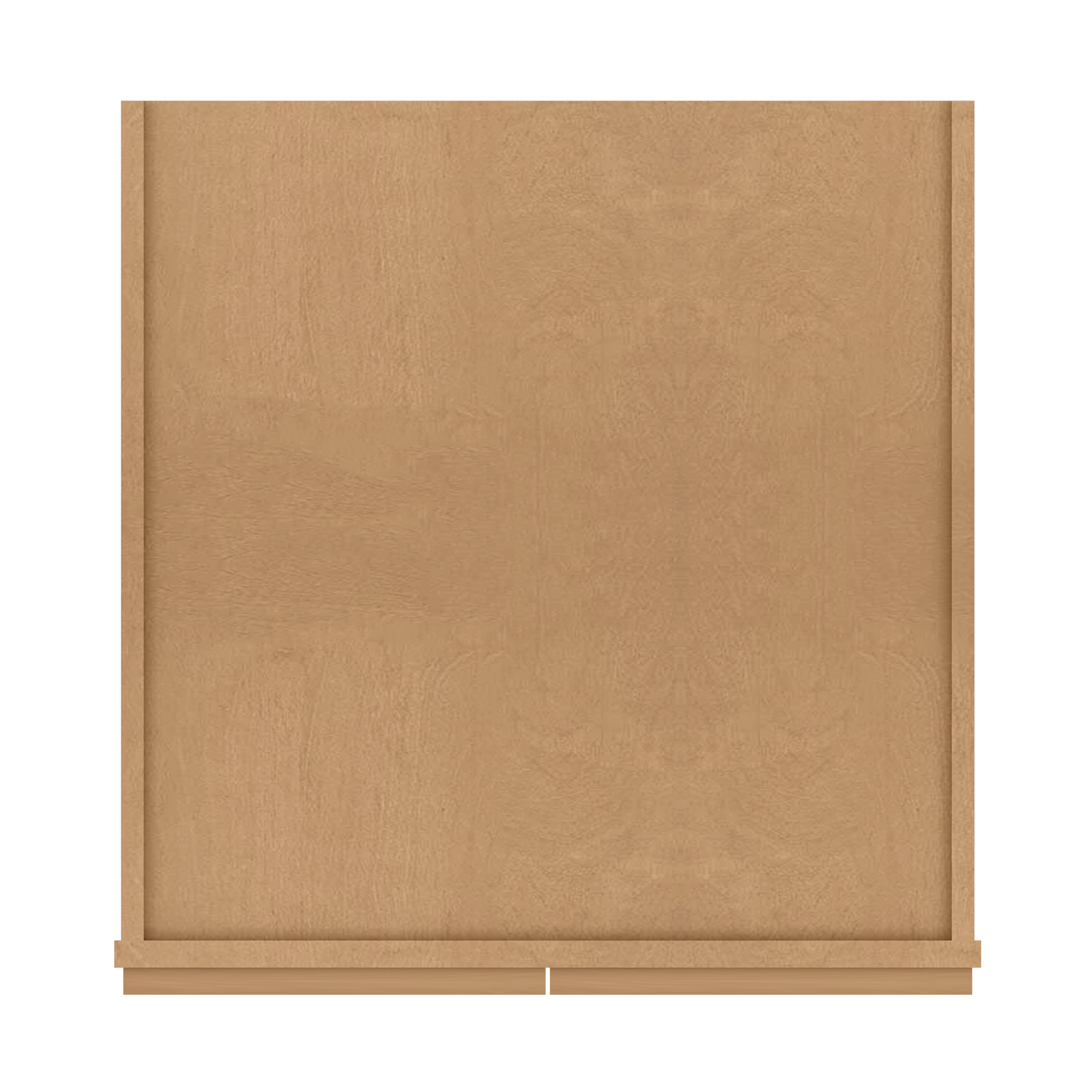 Utility Kitchen Cabinet U2484 Shaker Toffee LessCare 24 in. width 84 in. height 24 in. depth