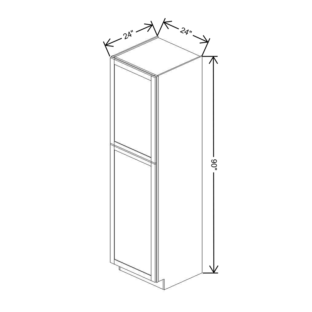 Wolf Classic Dartmouth 5-piece Biscayne Paint 24"W X 90"H X 24"DUtility