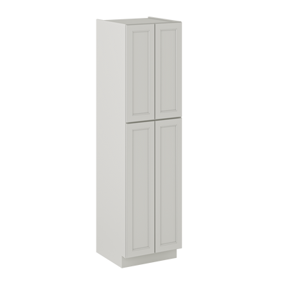 Utility Kitchen Cabinet U2490 Milan Pearl 24 in. width 90 in. height 24 in. depth