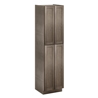 Utility Kitchen Cabinet U2496 Milan Slate 24 in. width 96 in. height 24 in. depth