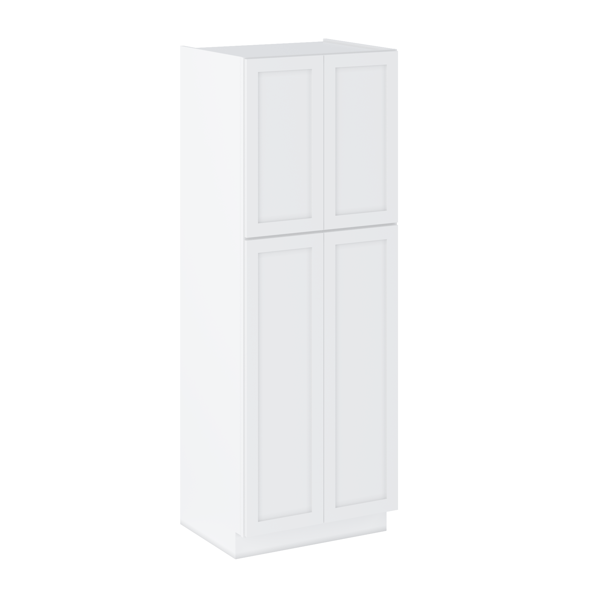 30”W x 84”H x 24”D Utility Kitchen Cabinet - Alpina White