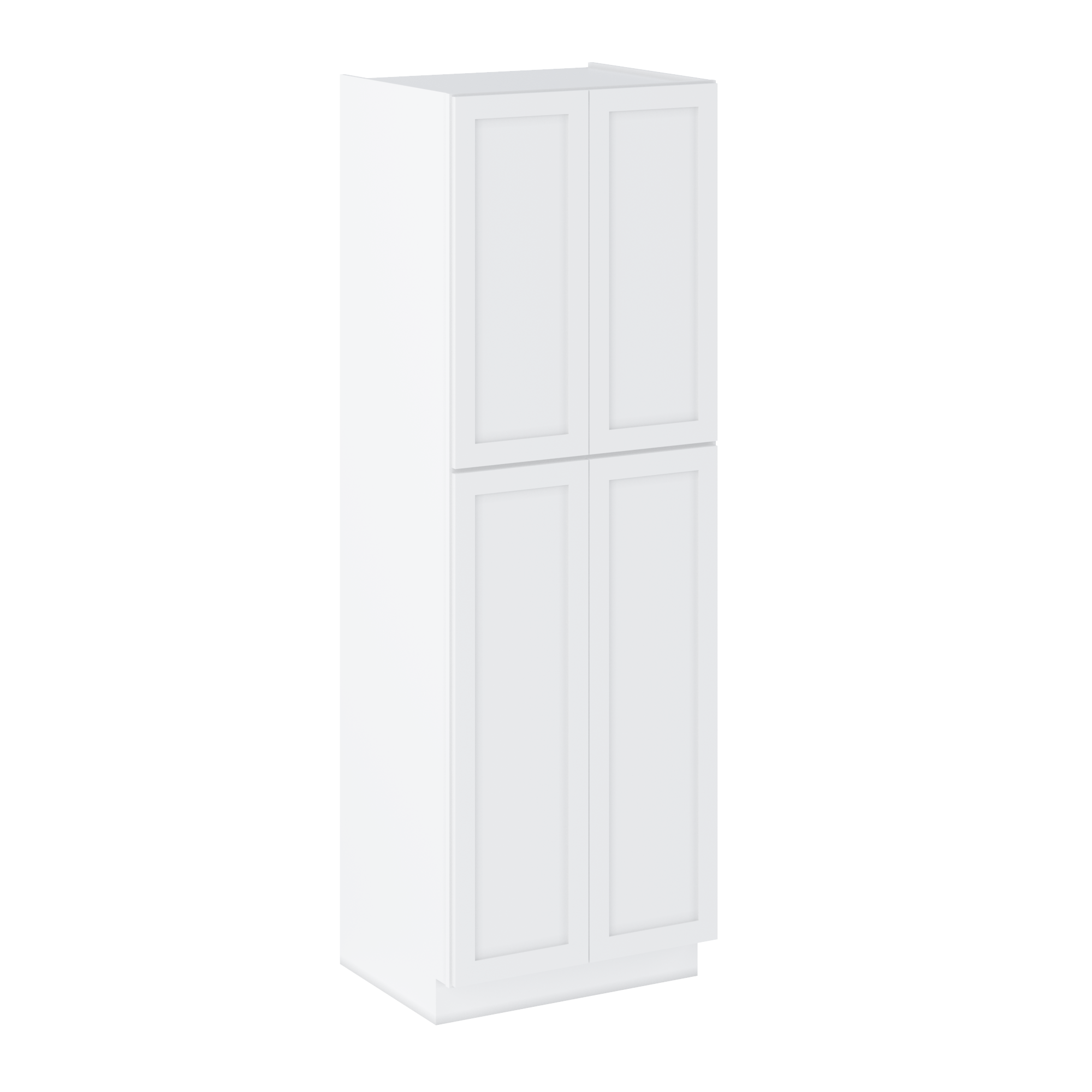 30”W x 90”H x 24”D Utility Kitchen Cabinet - Alpina White