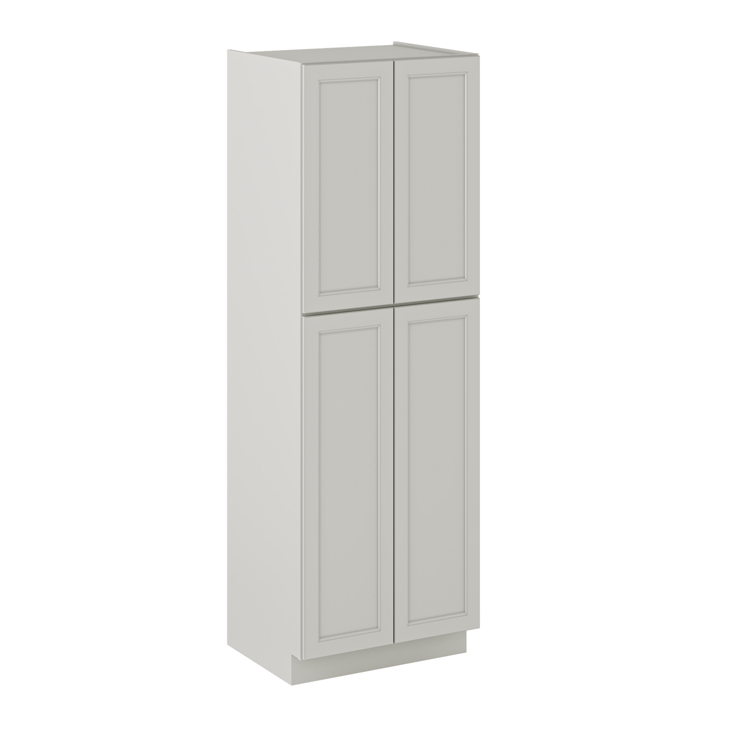 30”W x 90”H x 24”D Utility Kitchen Cabinet - Milan Pearl