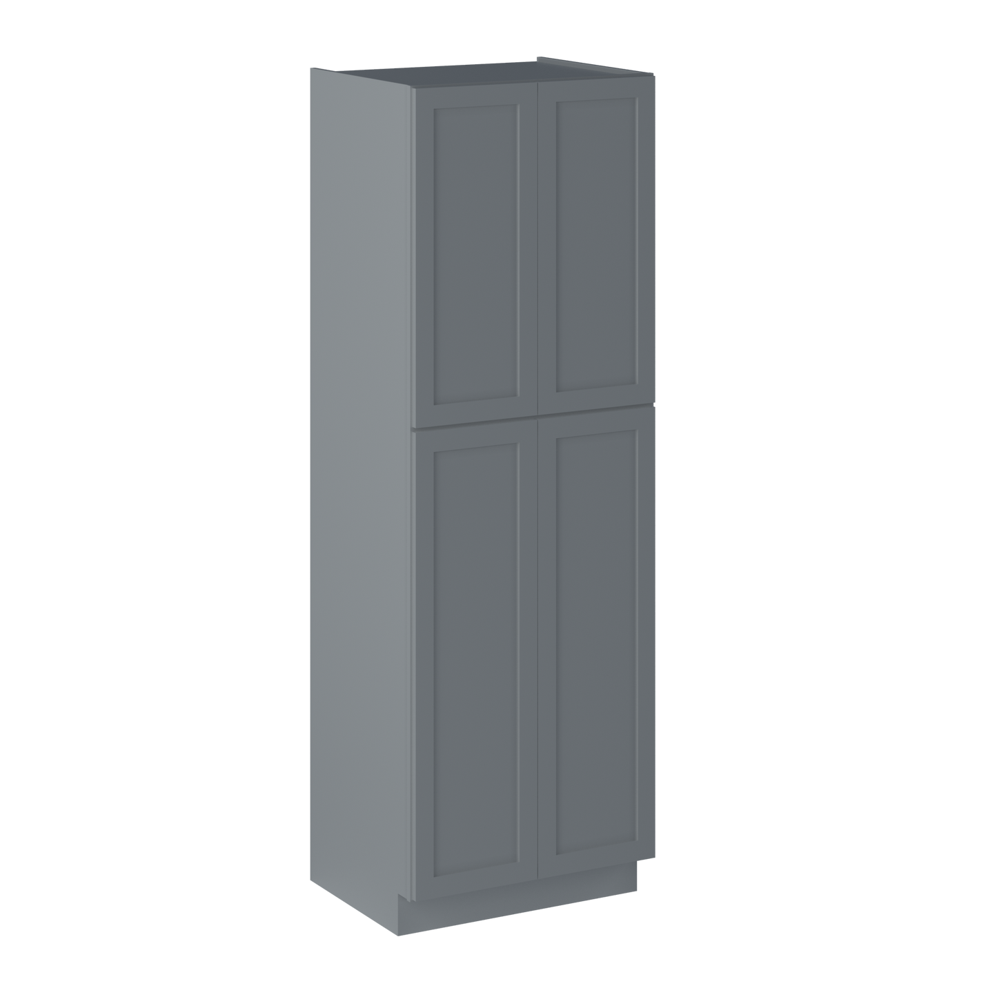 30”W x 96”H x 24”D Utility Kitchen Cabinet - Colonial Gray