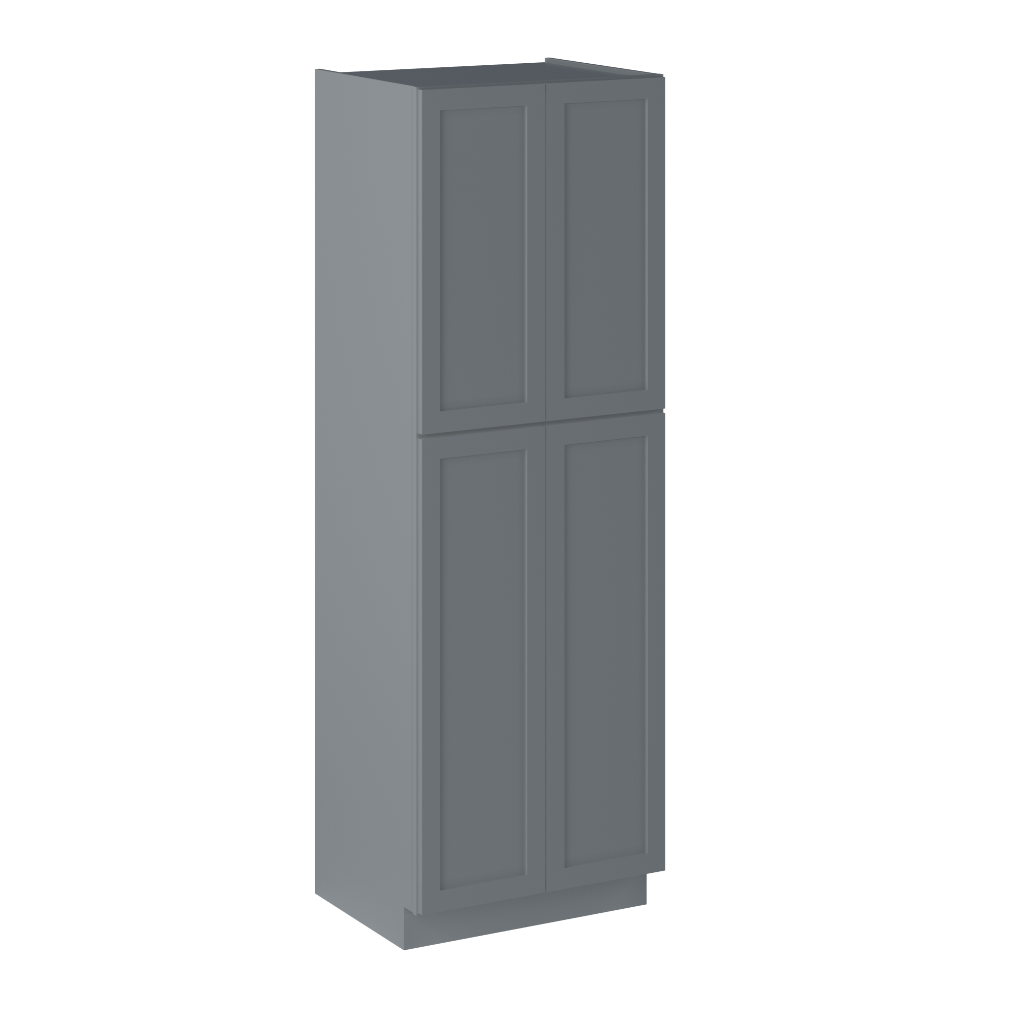 30”W x 96”H x 24”D Utility Kitchen Cabinet - Colonial Gray