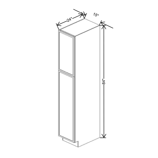 Cubitac Imperial Madison Midnight 15'' Utility Cabinet