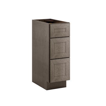 Vanity Drawer Base Cabinet VDB1221345 12 W x 34.5 H x 21 D Milan Slate