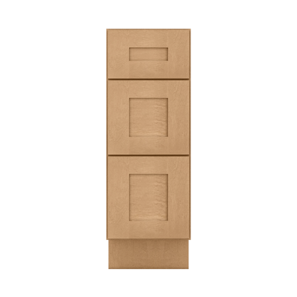 Vanity Drawer Base Cabinet VDB1221345 Shaker Toffee LessCare 12 in. width 34.5 in. height 21 in. depth