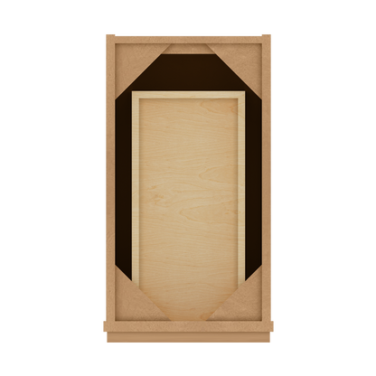 Vanity Drawer Base Cabinet VDB1221345 Shaker Toffee LessCare 12 in. width 34.5 in. height 21 in. depth
